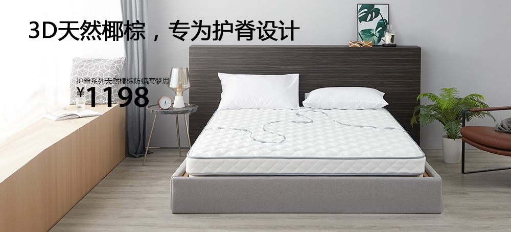 护脊系列天然椰棕防螨席梦思